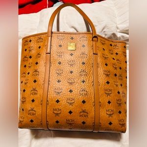 MCM Toni Viseto Tote used